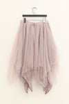 Marc Le Bihan 2590 series three-layer silk skirt collection French handmade MLB-2590-KMMEIGUI BOIS DE ROSE